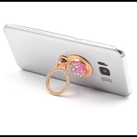 Swarovski Crystal Pop Socket Phone Stand Closet clear out - Picture 3 of 5